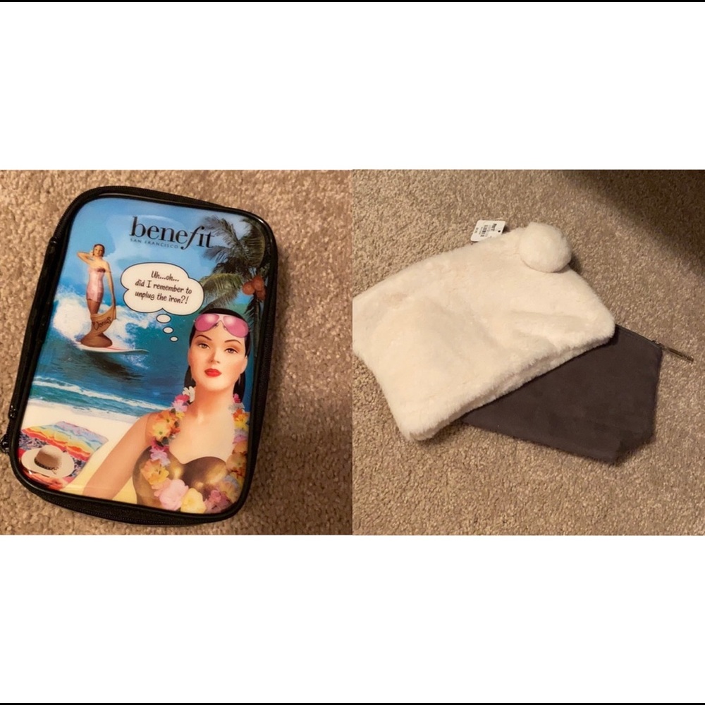 Benefit, Pier1, & Lancôme make pouch